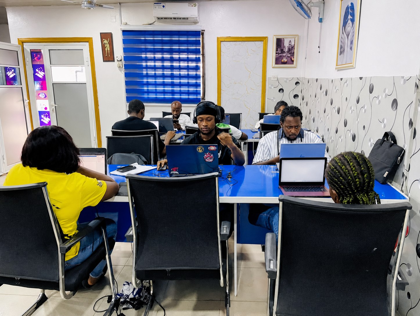 Kachitech coworking and training workspace in Ajah, Lagos
